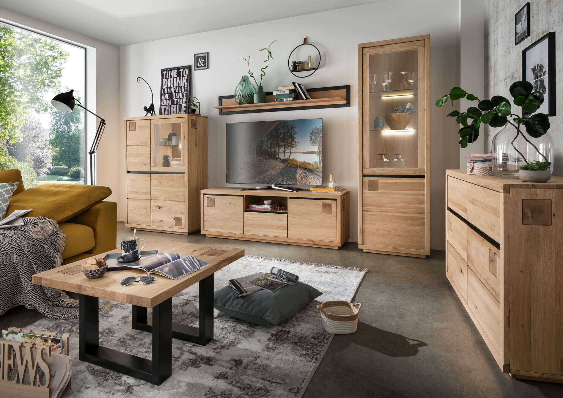 Dubový nábytek REGATA - protože na detailu záleží