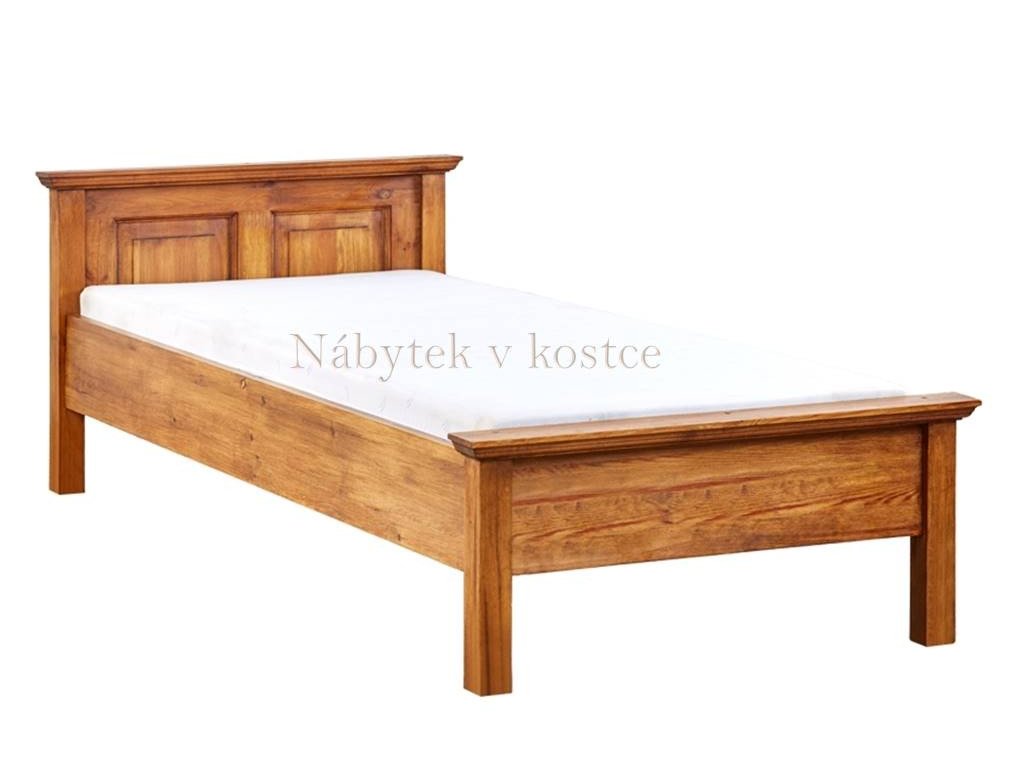 Rustikální postel MEXICANA ACC1 (Rozměry postele 90 x 200 cm)