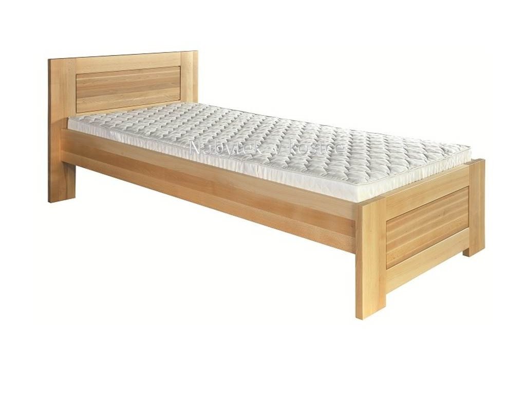 Buková postel z masivu Jannu 90x200 cm (Rozměry 90 x 200 cm)