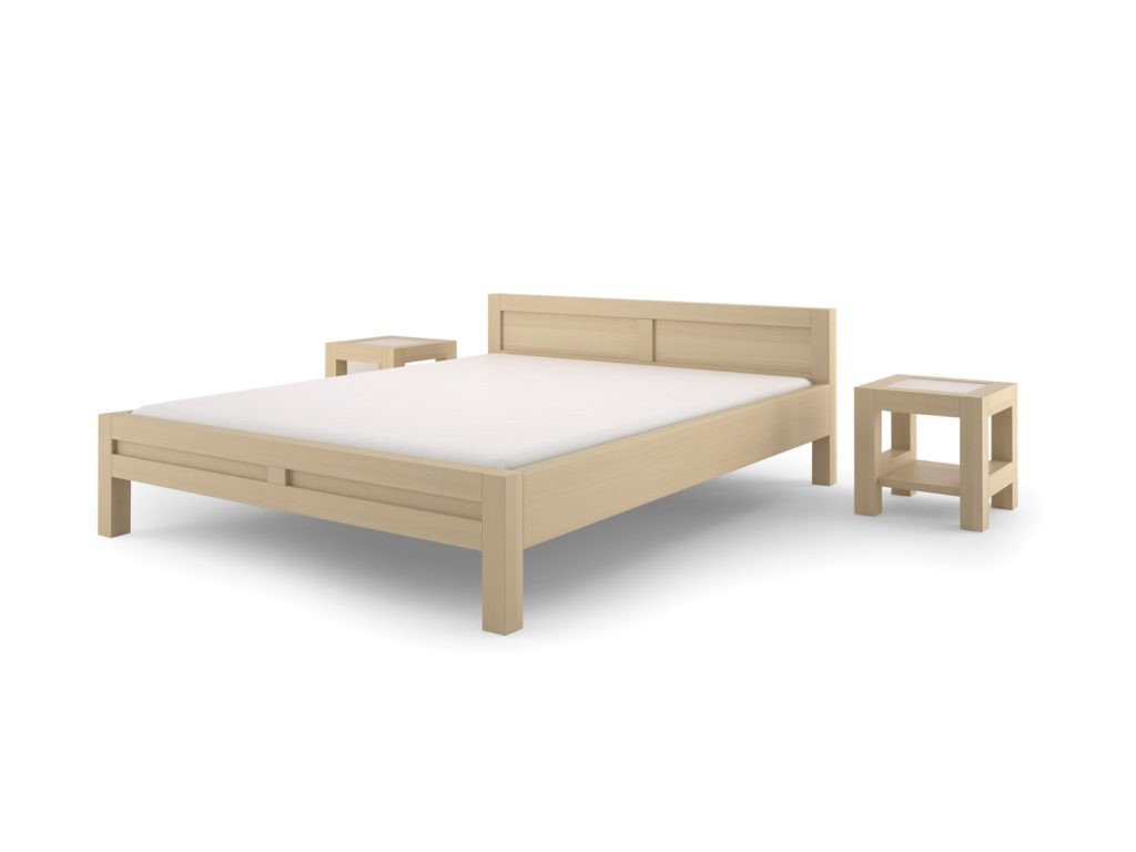 Břízová postel Montana L4W90 120x200 cm