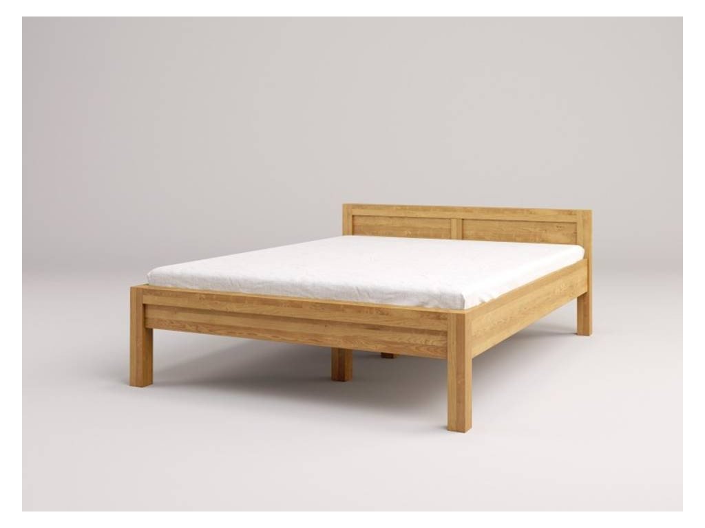 Břízová manželská postel FELISA - L5V90