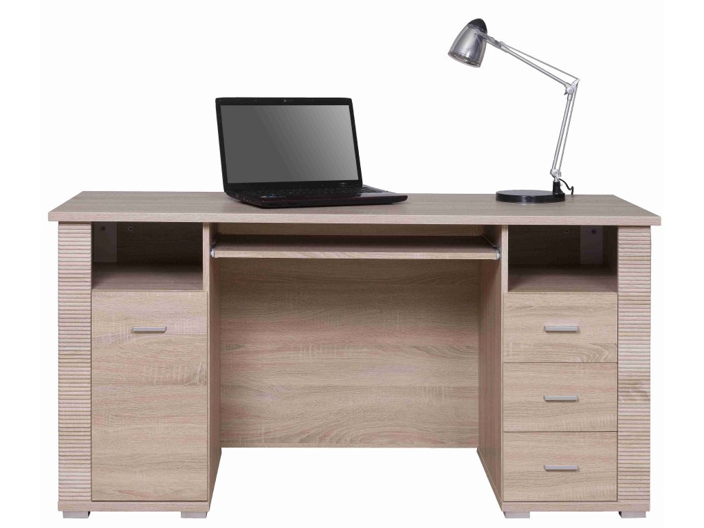grestor pracovni stůl dub sonoma pc kancelarsky nabytek