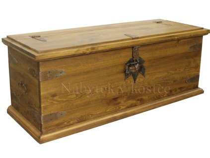 Truhla MEXICANA ARC04 (Barevné provedení Lak - kaštan)