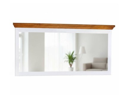 zrcadlo z masivního dřeva