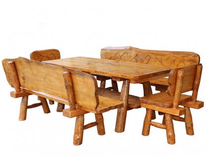 Zahradní nábytek RHODOS z masivního dřeva