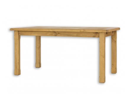Rustikální jídelní stůl CORDOBA MES02 (Barevné provedení Tmavý vosk K02, Rozměr stolu 80 x 80 cm B)