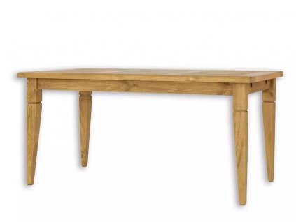 Rustikální jídelní stůl CORDOBA MES03 (Barevné provedení Tmavý vosk K02, Rozměr stolu 80 x 80 cm B)