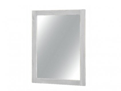 Rustikální zrcadlo WHITE HOME COS02 (Barevné provedení Bílá patina K03 - bílá patina K03)