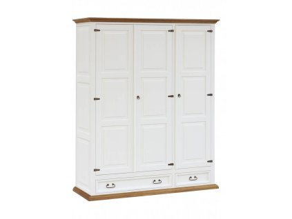 třídveřová skříň z masivu