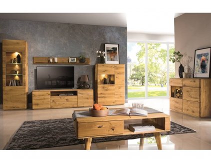 Luxusní dubový nábytek do obývacího pokoje DENVER - DALLAS 2