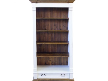 rustikální zámecká knihovna