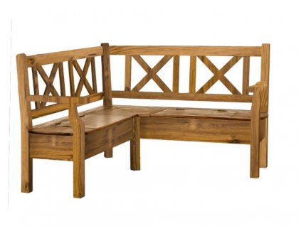 dřevěná rohová na míru