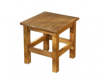 kvalitní dřevěný taburet