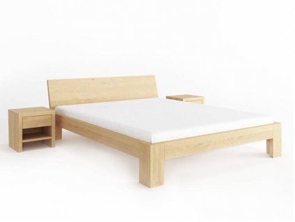 Buková postel z masivu LINCOLN 90x200 cm