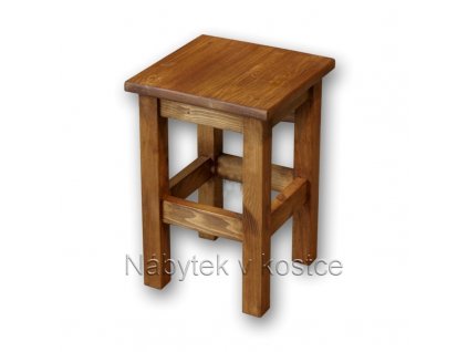 dřevěná štokrle do jídelny