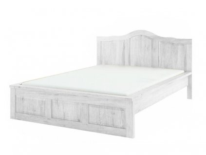 Postel  WHITE HOME ACC04 90x200 cm (Barevné provedení Bílý vosk K17 - Bílý vosk K17)