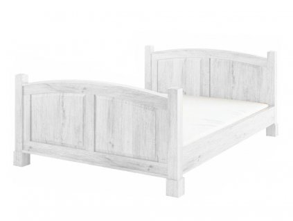 Postel WHITE HOME ACC05 90x200 cm (Barevné provedení Bílý vosk K17 - Bílý vosk K17)