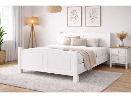 Manželská postel ACC05 white home