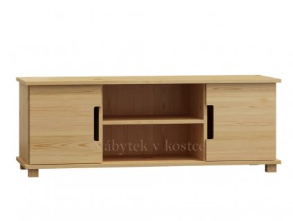 Televizní stolek z masivu FELIX SKLADEM šířka 180 cm