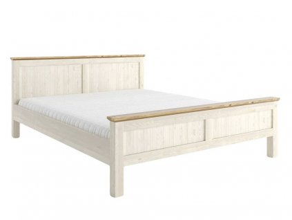 Postel TOSKANIA 90x200 cm SKLADEM (Barevné provedení Bílá - hnědá 22-05)