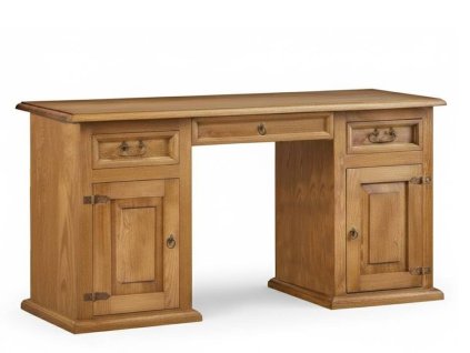 rustikální psací stůl z masivu