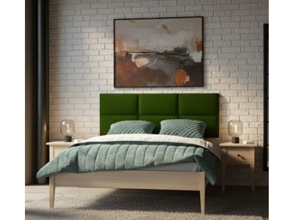 postel pevne calounene celo roma masiv lak