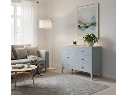 Buková komoda se šuplíky KT1 Roma