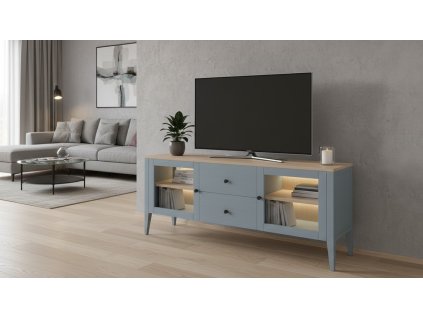 TV stolek ROMA KT5 šedomodrý