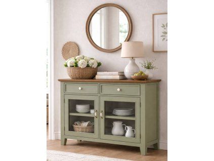 KOMODA k4P PROSKLENÁ