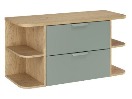 koupelnová skrinka aster green