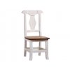 Retro židle SWEET HOME SIL12 (Barevné provedení Bílá - ořech lak)