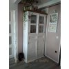 Rustikální vitrína SWEET HOME ZIV22 2D (Barevné provedení Bílá - bezbarvý lak)