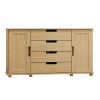 Kombinovaná komoda z masivu FELIX Z4 140x100 cm