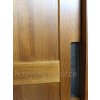 Skříň z masivu FELIX š. 90 cm kombinovaná