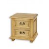 Noční stolek CORDOBA COM12 (Barevné provedení Tmavý vosk K02)