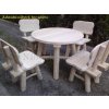 Zahradní nábytek BRAČ s kulatým stolem