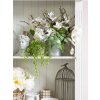 Rustikální knihovna WHITE HOME REG03 (Barevné provedení Bílý vosk K17 - Bílý vosk K17)