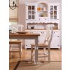 Rustikální knihovna WHITE HOME REG03 (Barevné provedení Bílý vosk K17 - Bílý vosk K17)