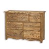 Retro komoda WESTERN LUD02 (Barevné provedení Tmavý vosk K02)