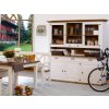Rustikální skříň Sweet Home SAV68C1 kombinovaná