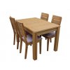Dubový jídelní set INSYGNATA s rozkládacím stolem