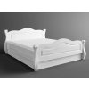 Bílá postel AUSTIN Romance s úložným prostorem