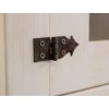 Masivní komoda WHITE HOME Slim COM106 (Barevné provedení Bílý vosk K17 -  tmavý vosk K02)