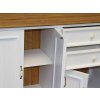 Komoda PROVENCE K12 s dubovou deskou šedomodrá