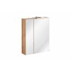 capri oak 842 skrinka se zrcadlem 4