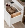 Umyvadlová skříňka do koupelny ICONIC WHITE 80 cm