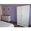 Provensálská skříň PROVENCE W6P kombinovaná olivová