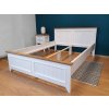 Postel PROVENCE L2P 200x200 cm krémová