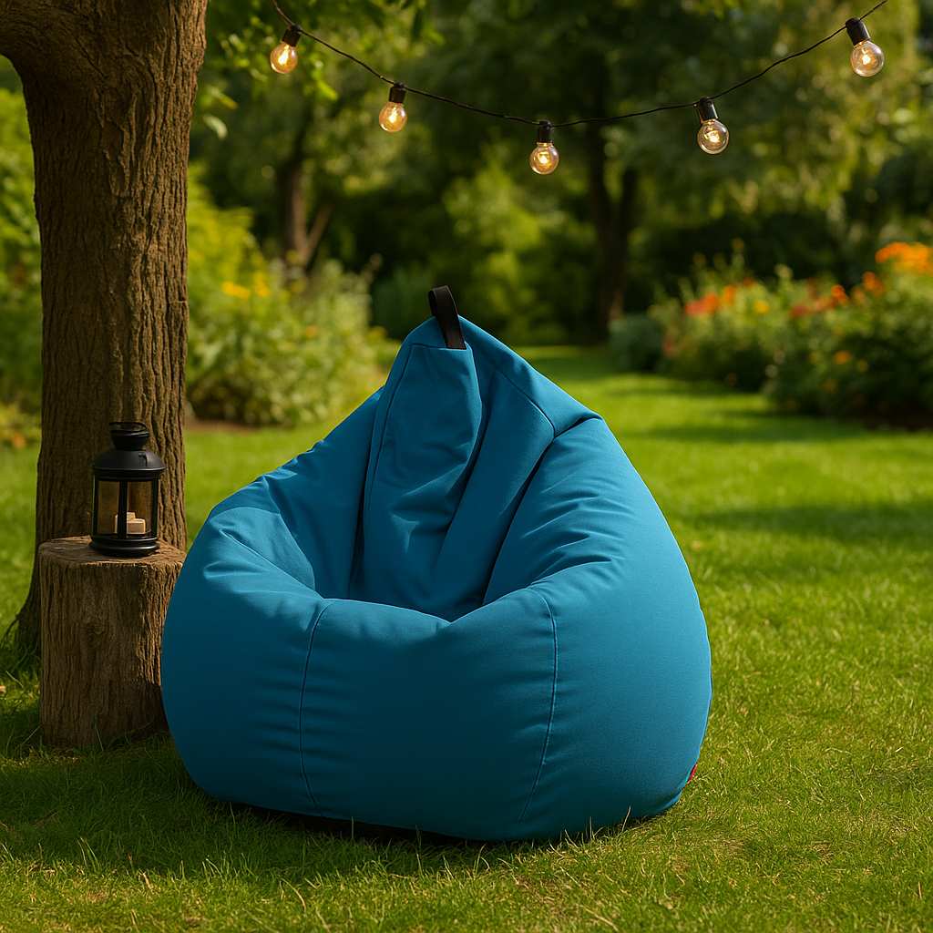 Jak zkrášlit a naaranžovat zahradu sedacími vaky