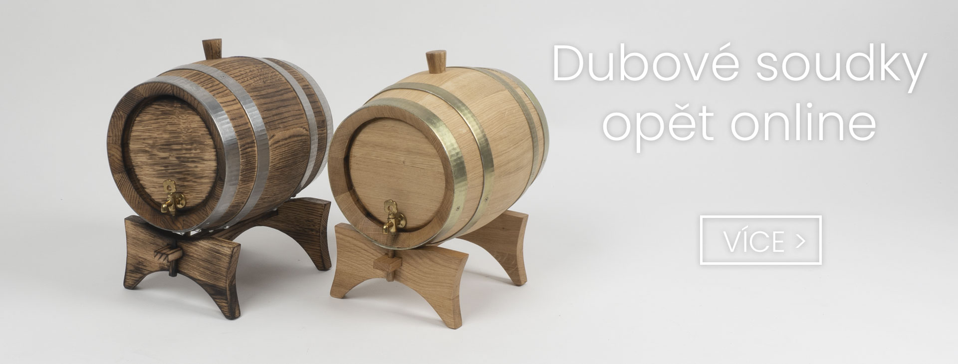 Dubové soudky na destilát